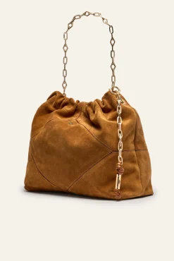 Ba&Sh JUNE Tote rectangulaire grand format MARRON Online