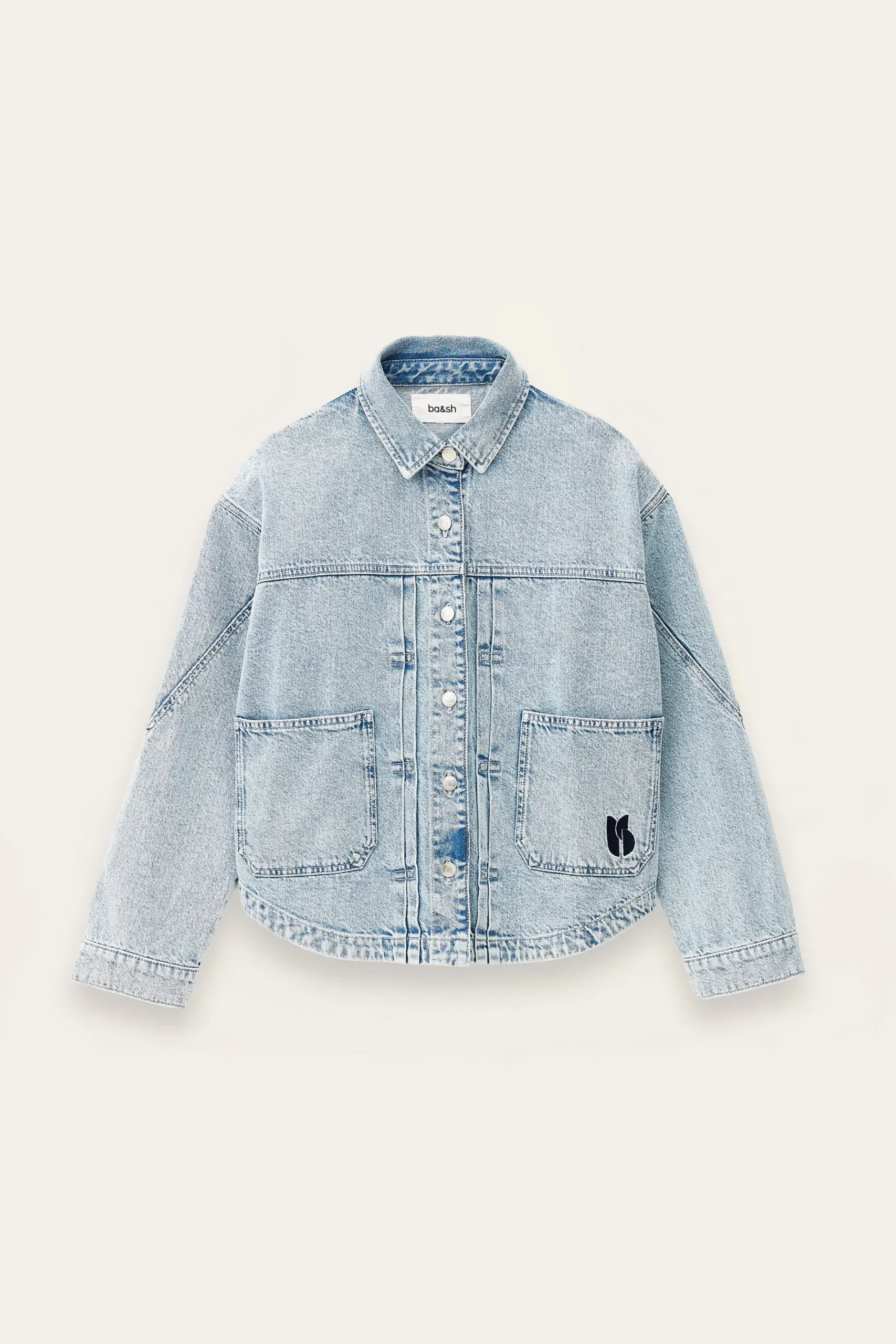 Ba&Sh JUNO veste denim BLEU Outlet