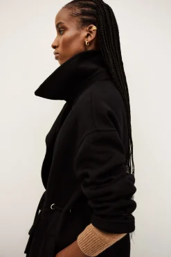 Ba&Sh KATE MANTEAU trench NOIR Online