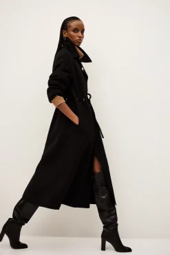 Ba&Sh KATE MANTEAU trench NOIR Online