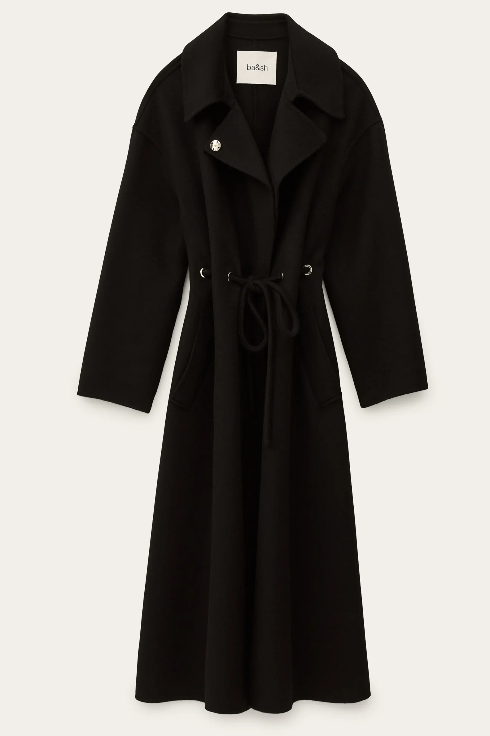 Ba&Sh KATE MANTEAU trench NOIR Online