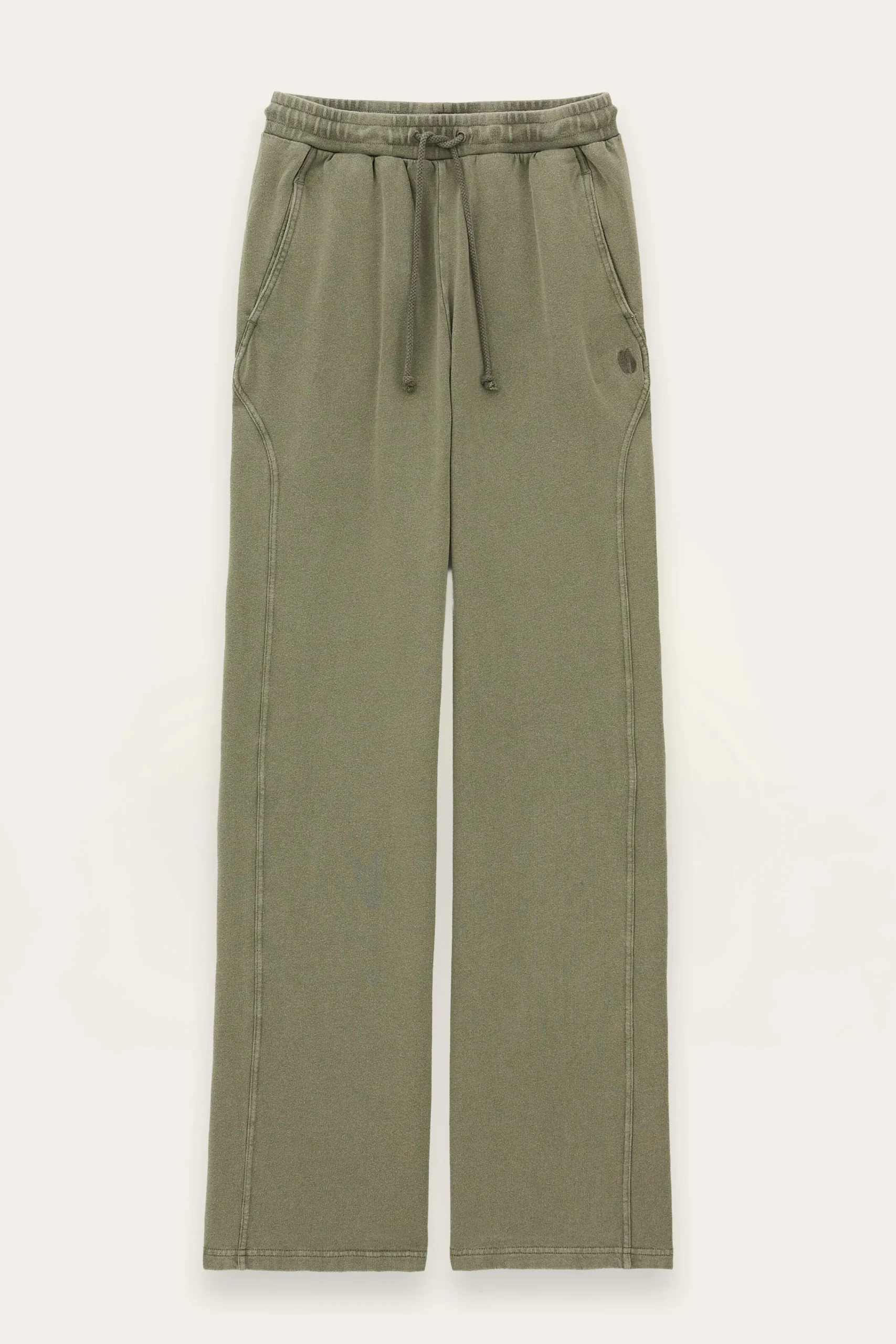 Ba&Sh KOKO pantalon large coton VERT Discount
