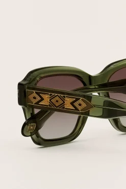 Ba&Sh LALITA lunettes de soleil 219 € VERT Outlet