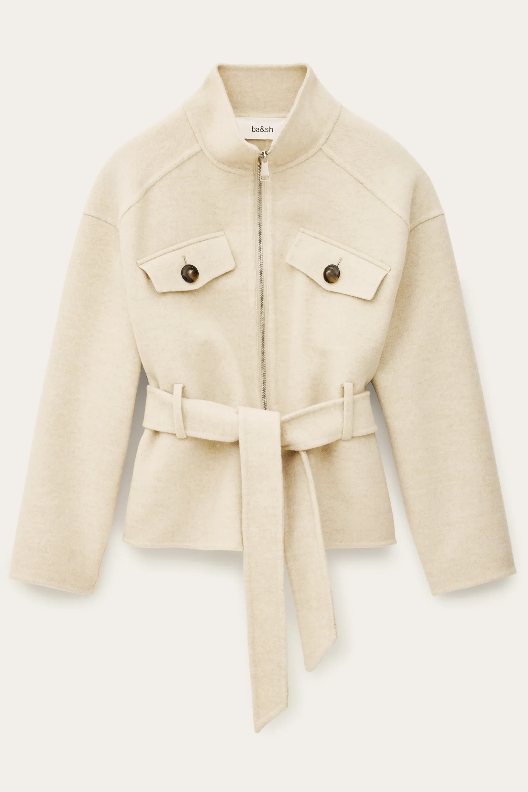 Ba&Sh LERICA manteau court BEIGE
