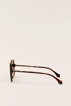 Ba&Sh LIANE lunettes de soleil MARRON New