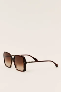Ba&Sh LIANE lunettes de soleil MARRON New