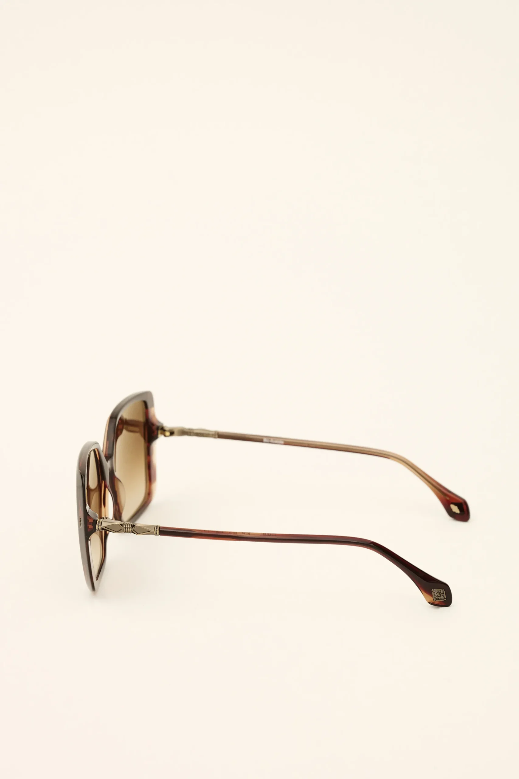 Ba&Sh LIANE lunettes solaires carrées MARRON