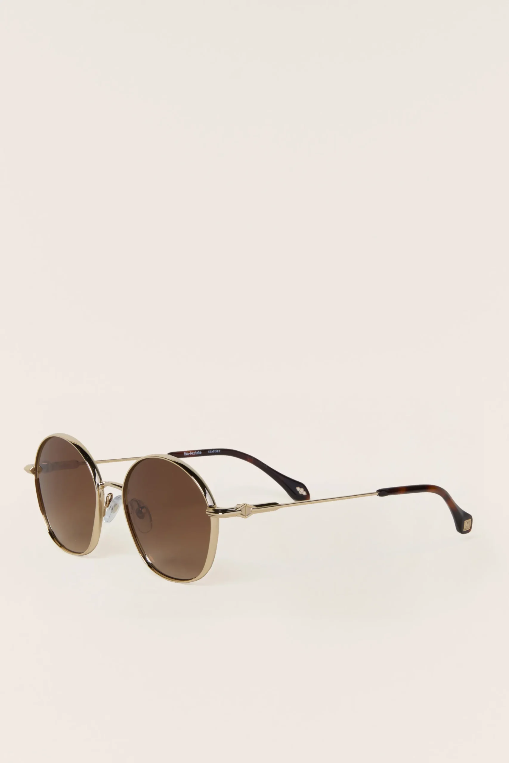 Ba&Sh LIORA lunettes soleil métal MARRON New