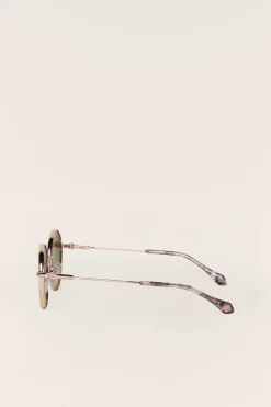 Ba&Sh LIORA lunettes soleil métal VERT New
