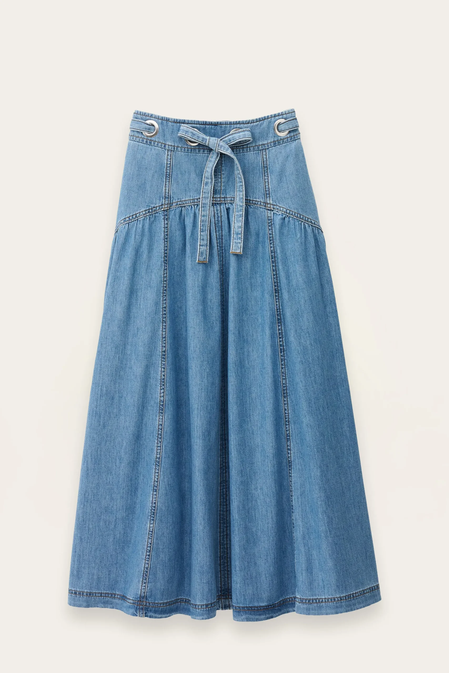 Ba&Sh LONIA jupe midi BLEU Outlet