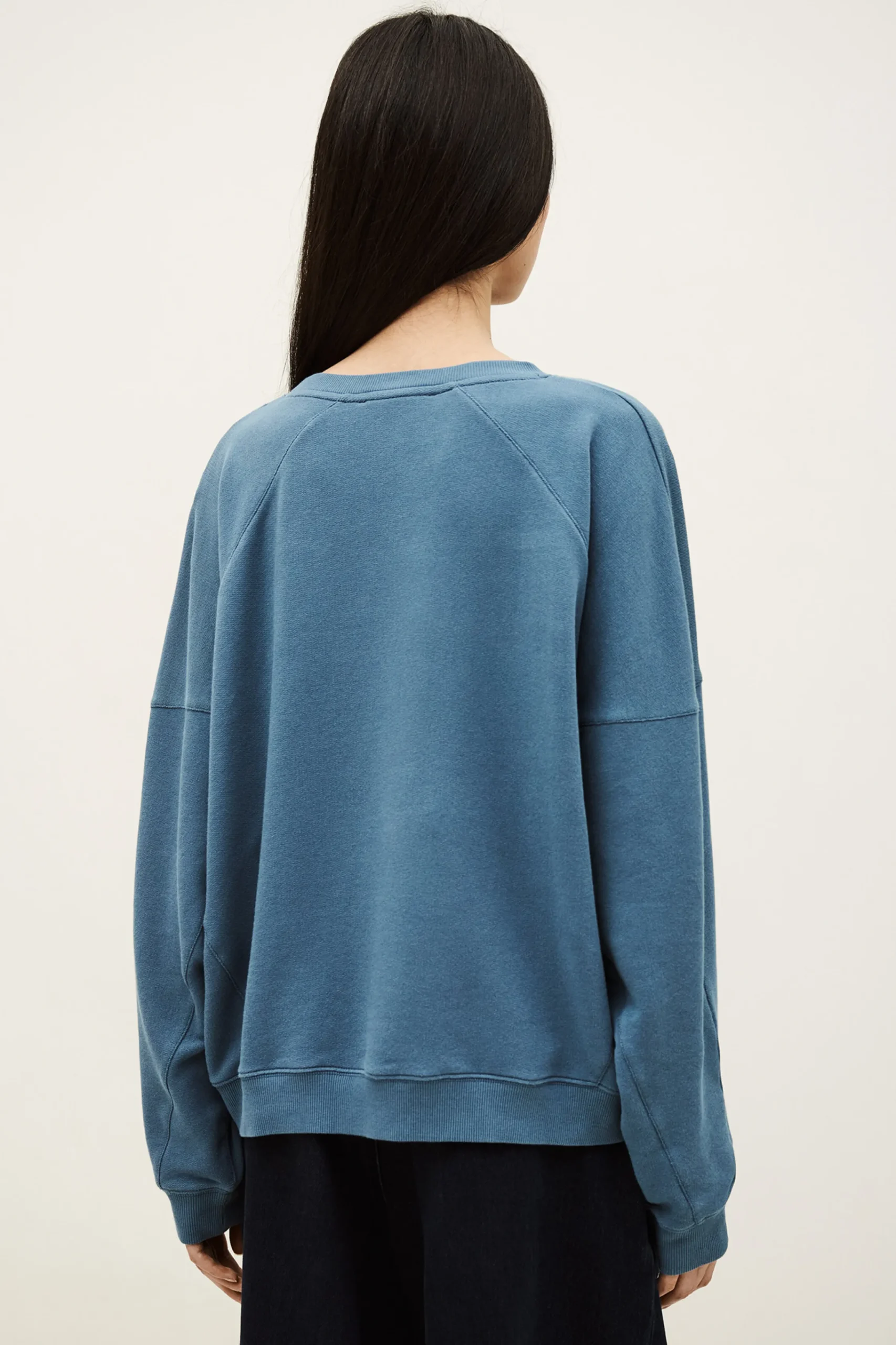 Ba&Sh MAIA sweat-shirt loose confortable BLEU New