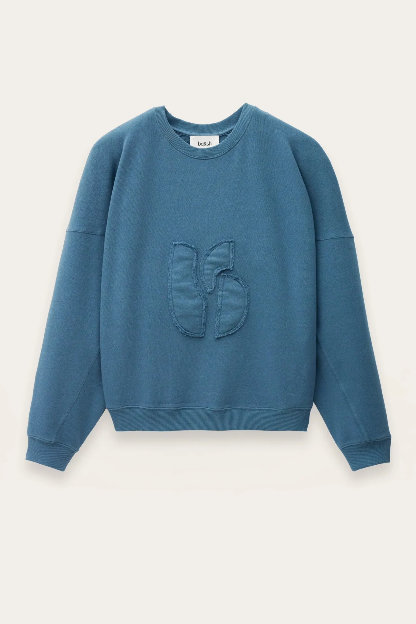 Ba&Sh MAIA sweat-shirt loose confortable BLEU New