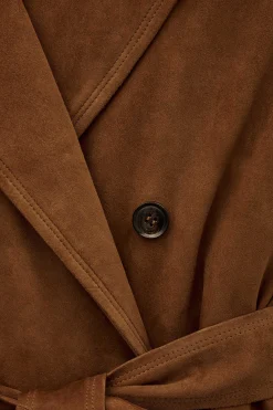 Ba&Sh MAINA manteau style trench MARRON Discount