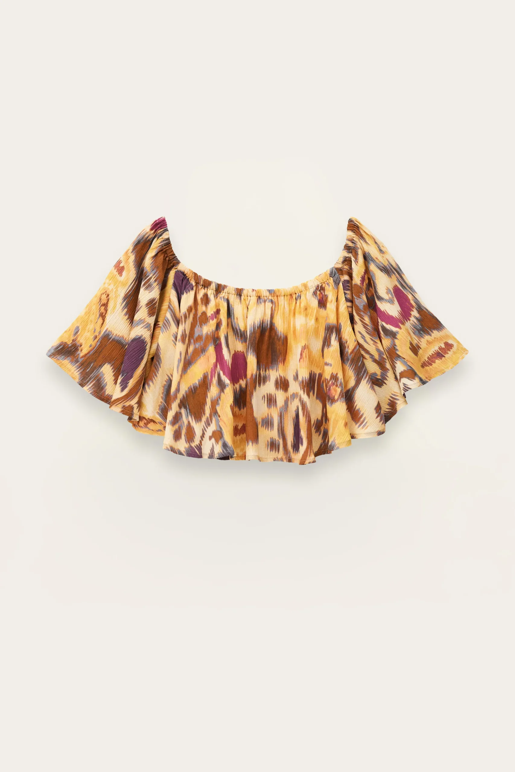 Ba&Sh MANTHEA top bustier volants JAUNE Online