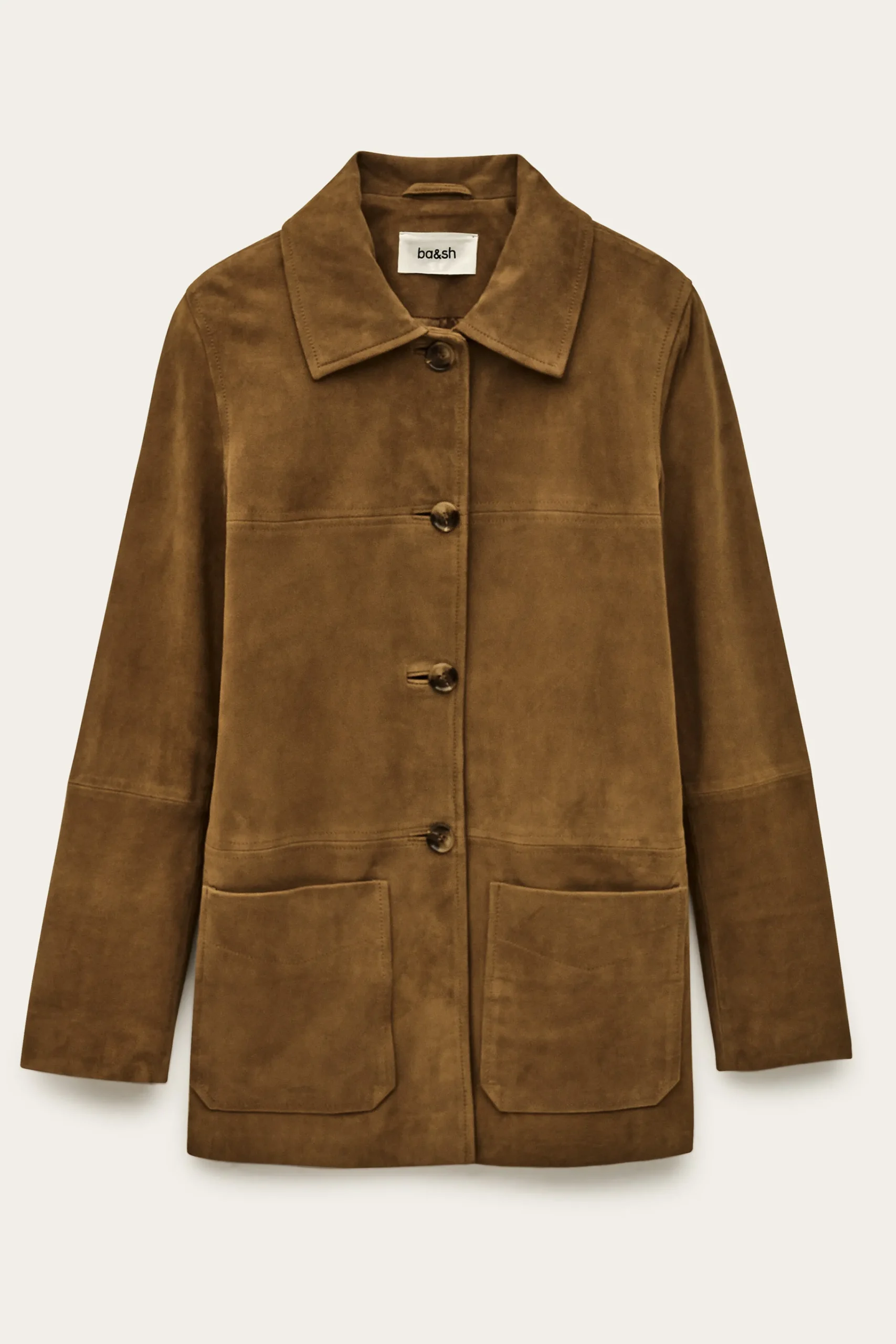 Ba&Sh MARIO veste velours longue MARRON Outlet