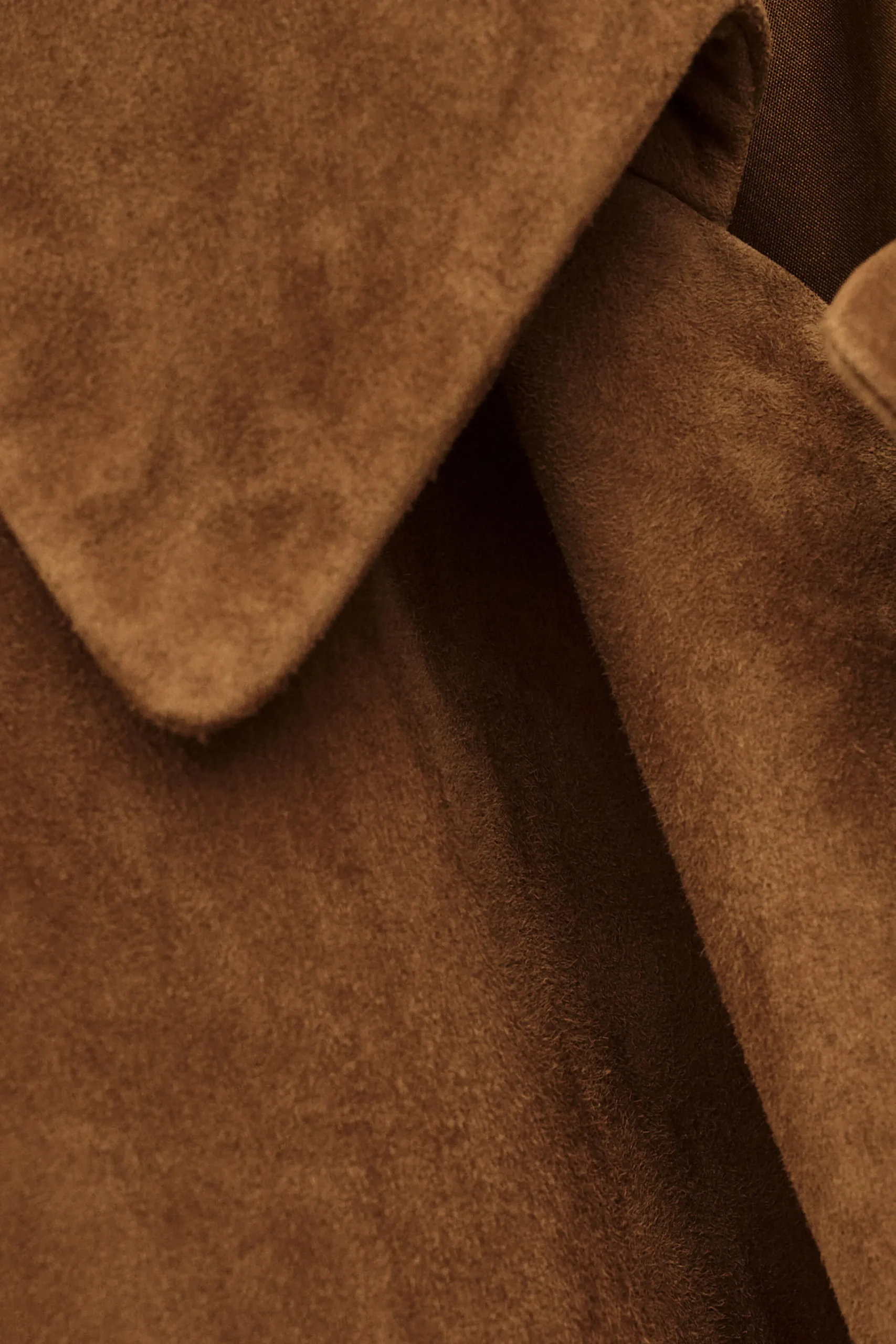 Ba&Sh MATTE manteau long cuir MARRON Sale