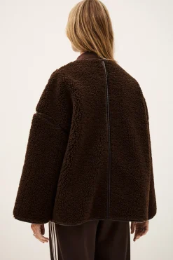 Ba&Sh MAURY MANTEAU MARRON Hot