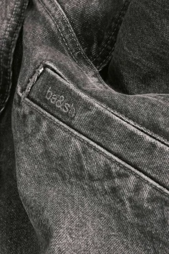 Ba&Sh MAX blouson en jean NOIR Outlet