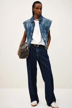 Ba&Sh MAX VESTE BLEU Hot