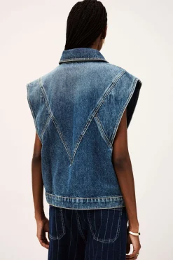 Ba&Sh MAX VESTE BLEU Hot