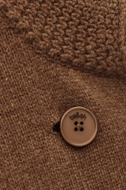 Ba&Sh MELODIA gilet double boutonnage MARRON Clearance