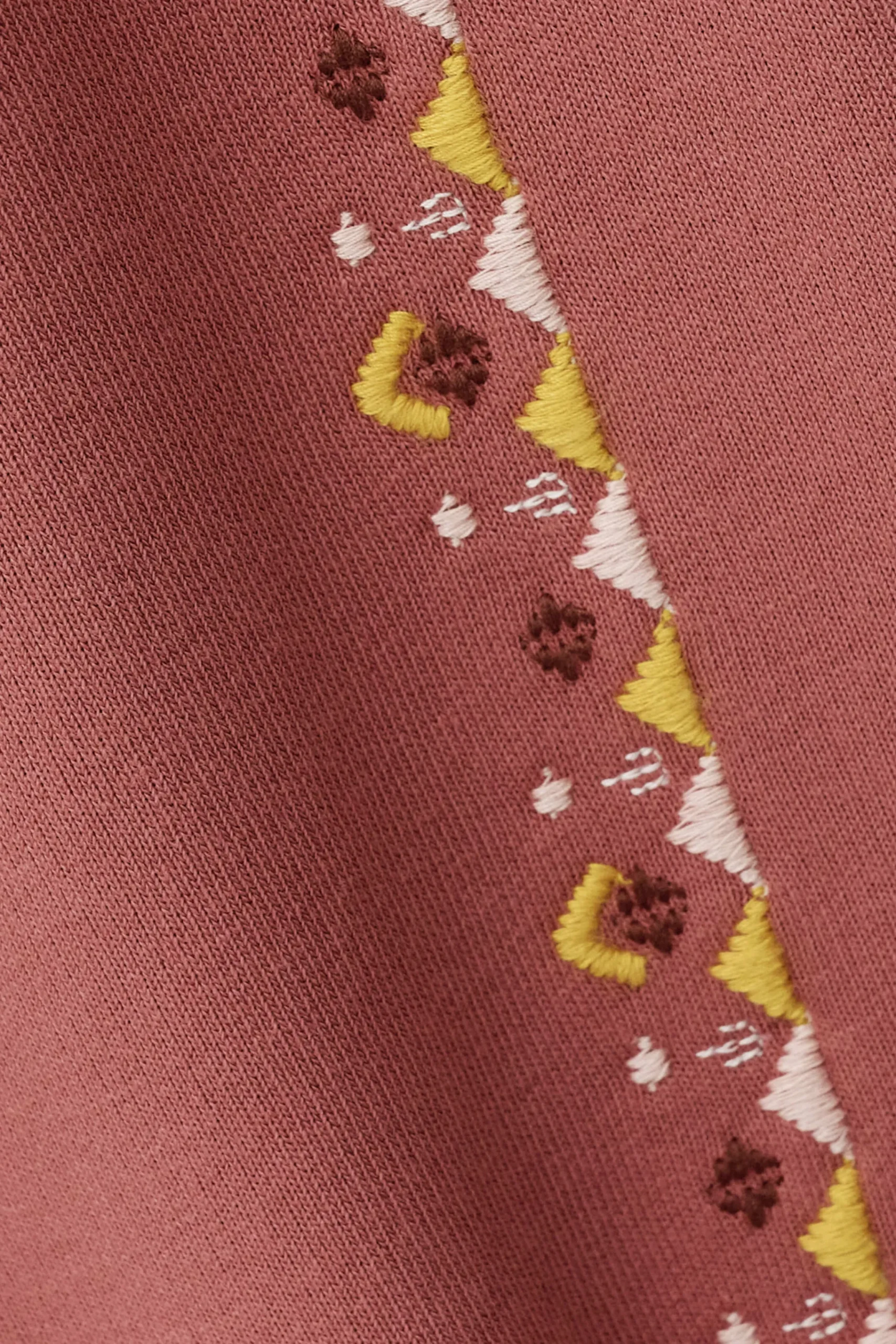 Ba&Sh MESTA sweat brodé ROSE Clearance