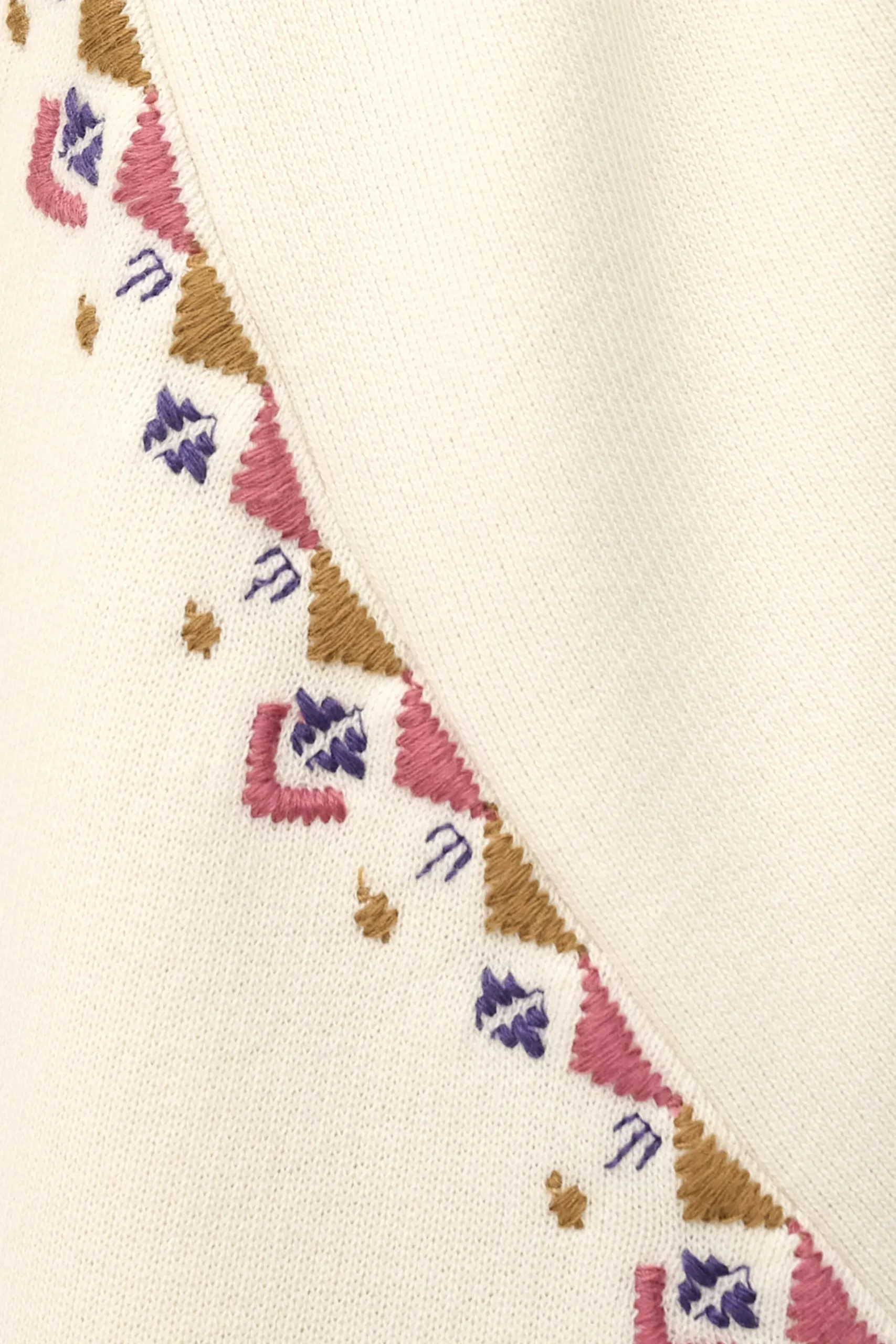 Ba&Sh MESTA sweat brodé ECRU Sale