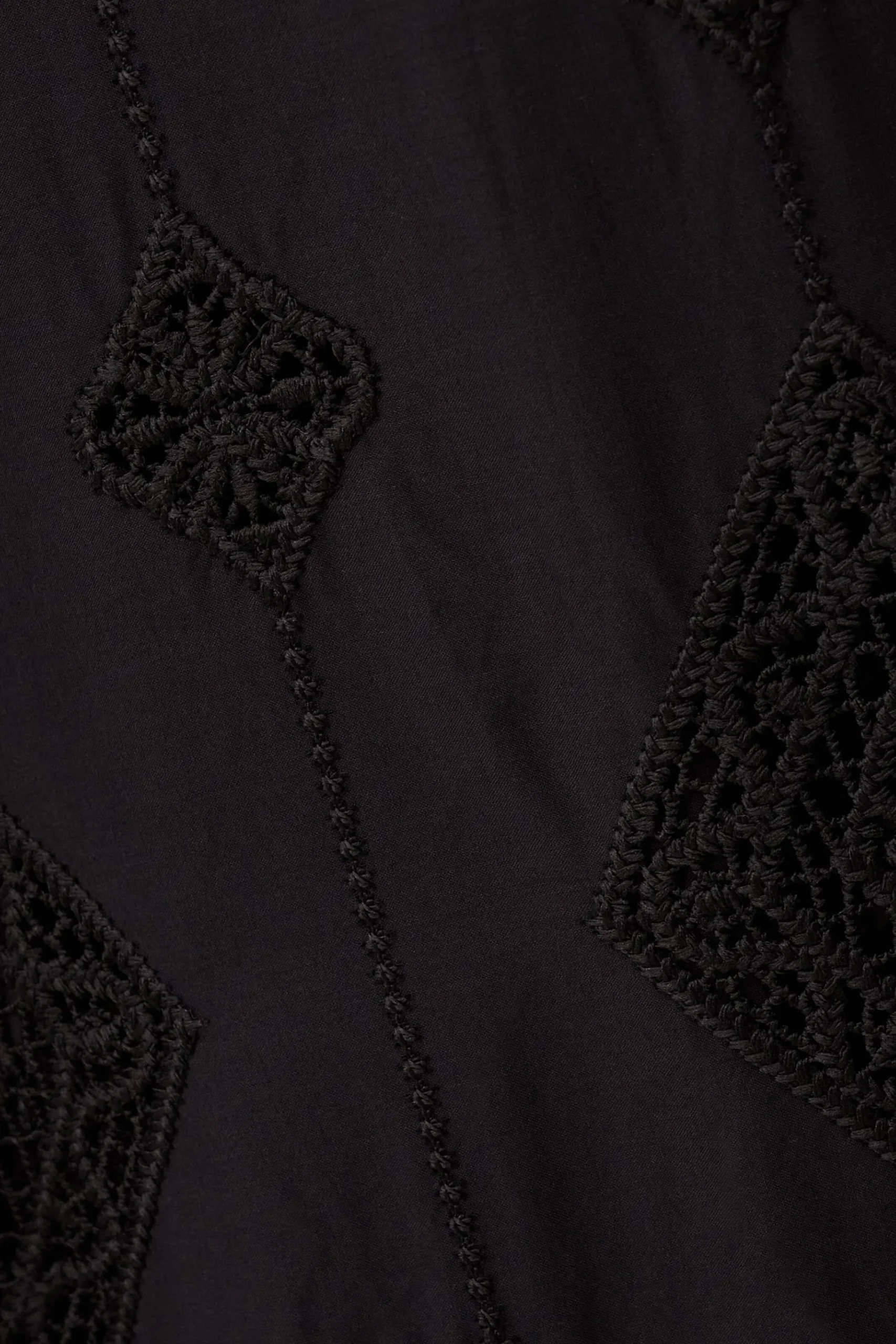 Ba&Sh MIKE pantalon large NOIR