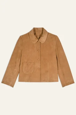 Ba&Sh MILAS veste coupe droite MARRON Sale