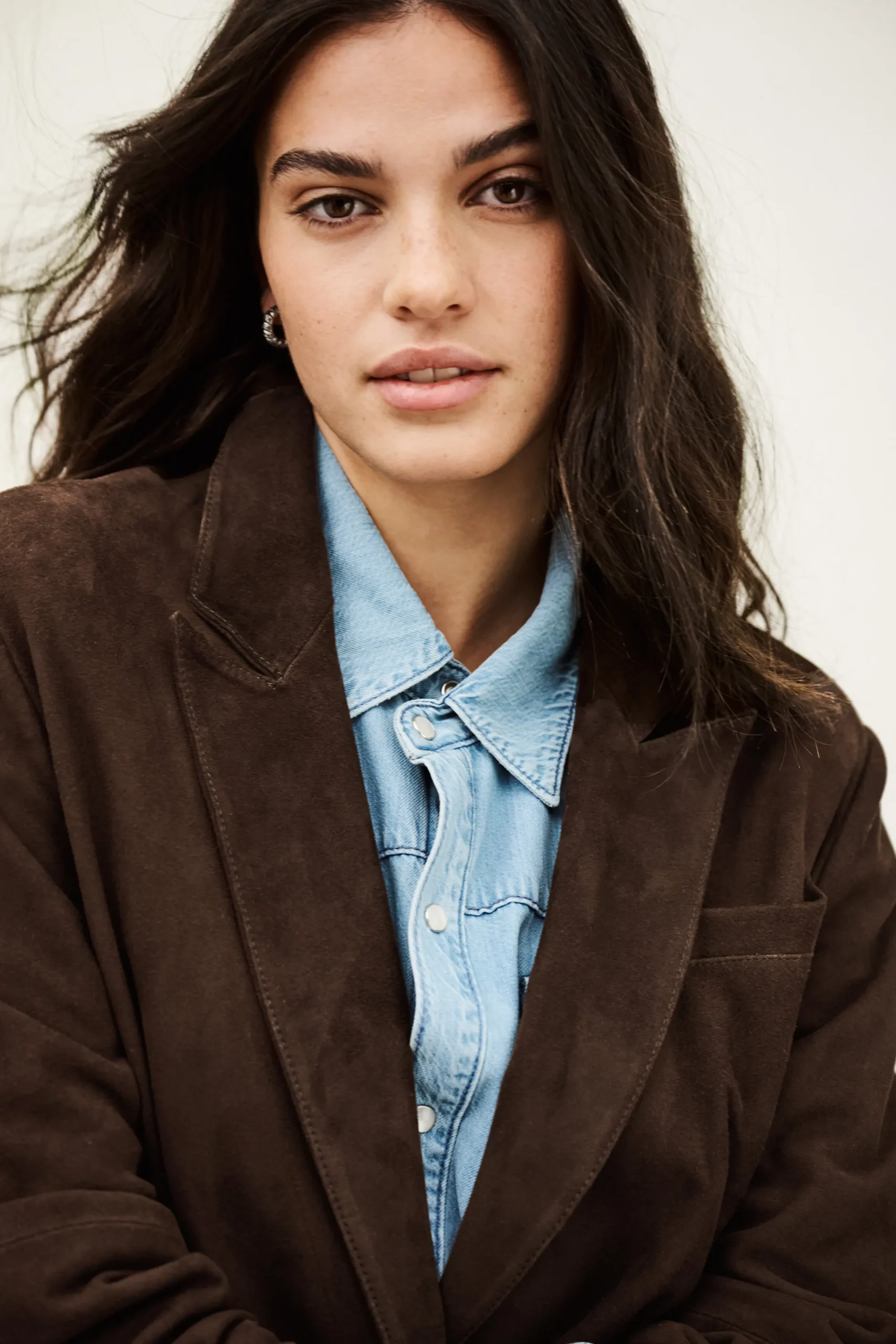 Ba&Sh MOSTY blazer long tailleur MARRON Clearance