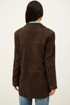 Ba&Sh MOSTY blazer long tailleur MARRON Clearance