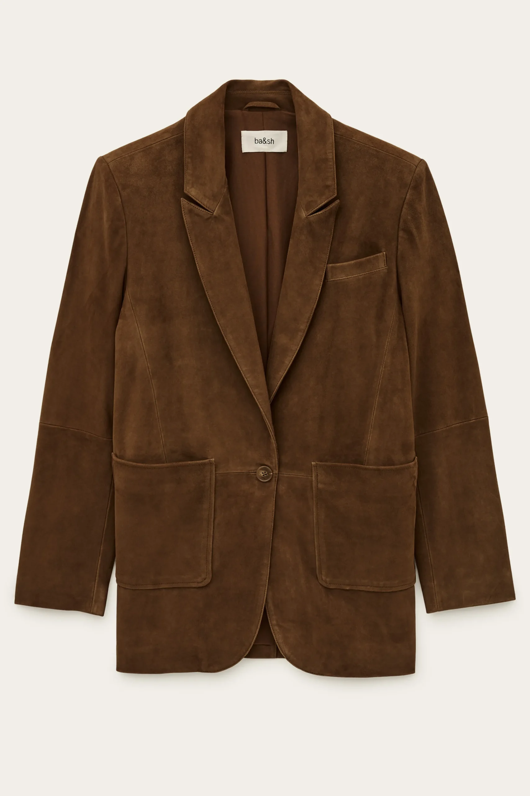 Ba&Sh MOSTY veste type blazer MARRON