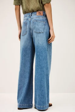 Ba&Sh MUSC jean coupe large BLEU Clearance