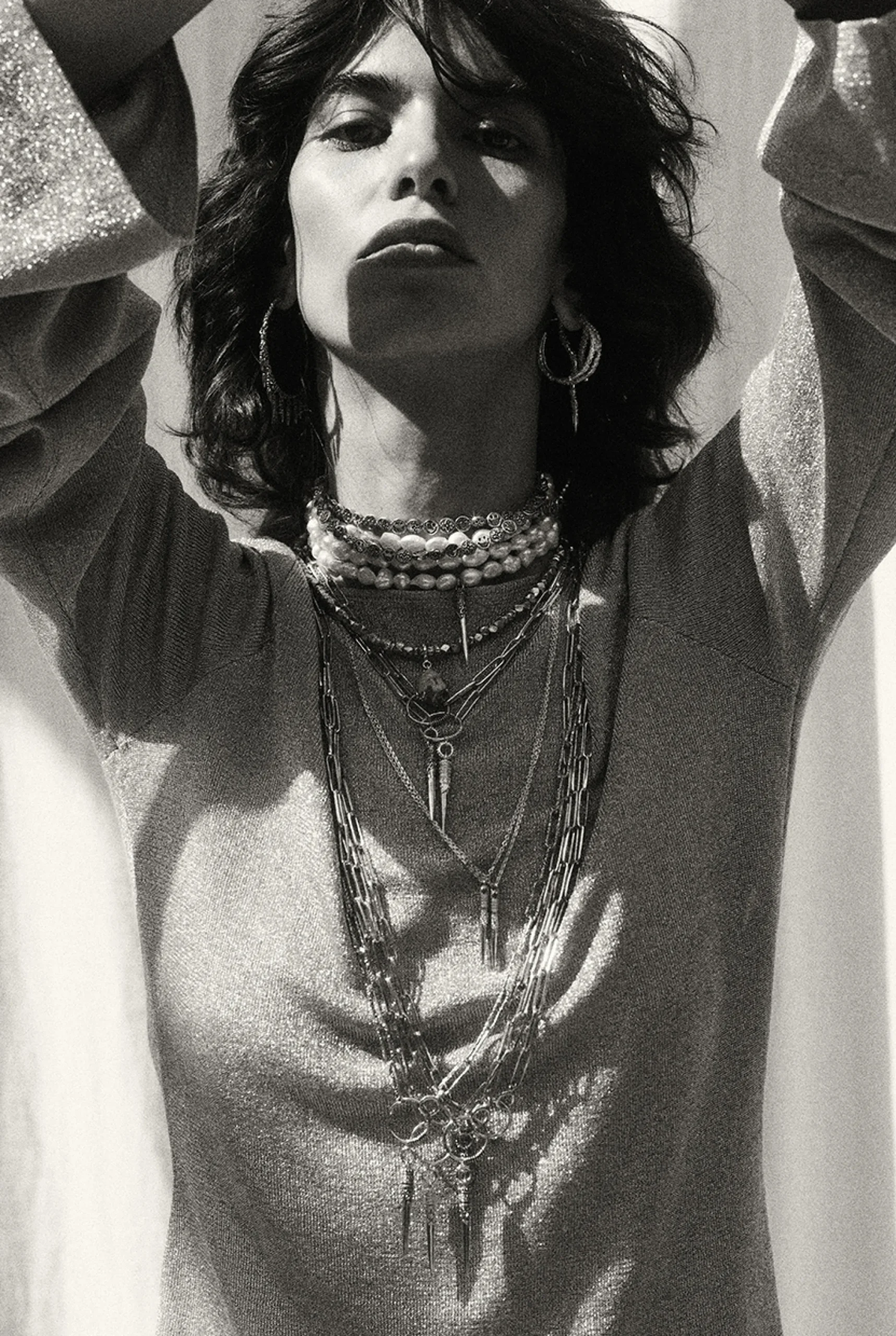 Ba&Sh NADAV collier GRIS Online