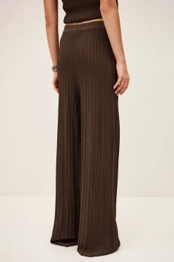 Ba&Sh NAHO PANTALON MARRON Clearance