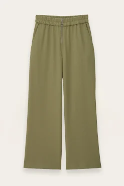 Ba&Sh NARLOS pantalon large taille VERT Discount