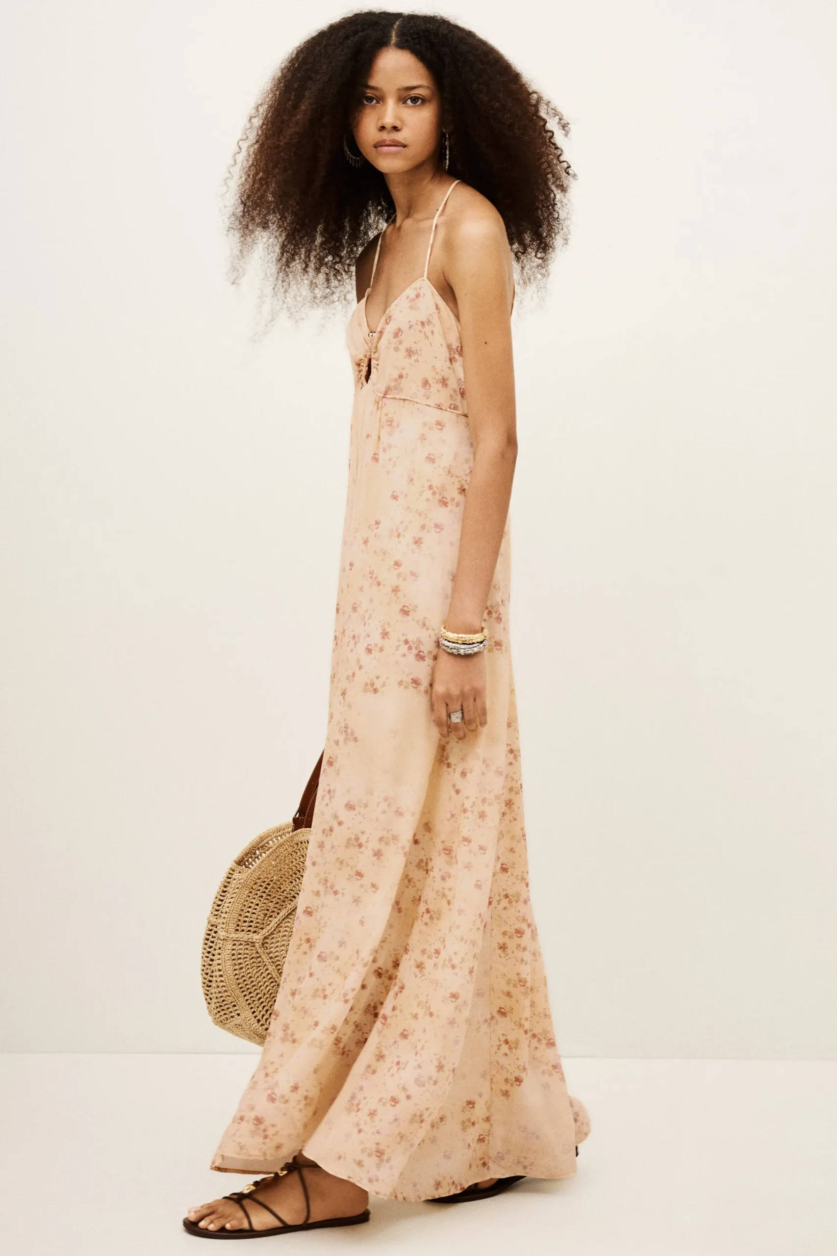 Ba&Sh NATZ robe longue dos ECRU Sale