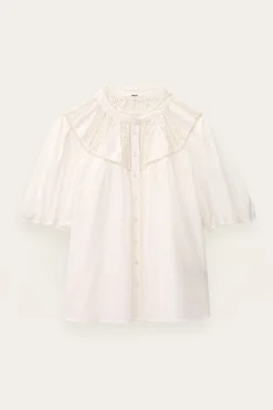 Ba&Sh NELLA chemise coton ECRU Online