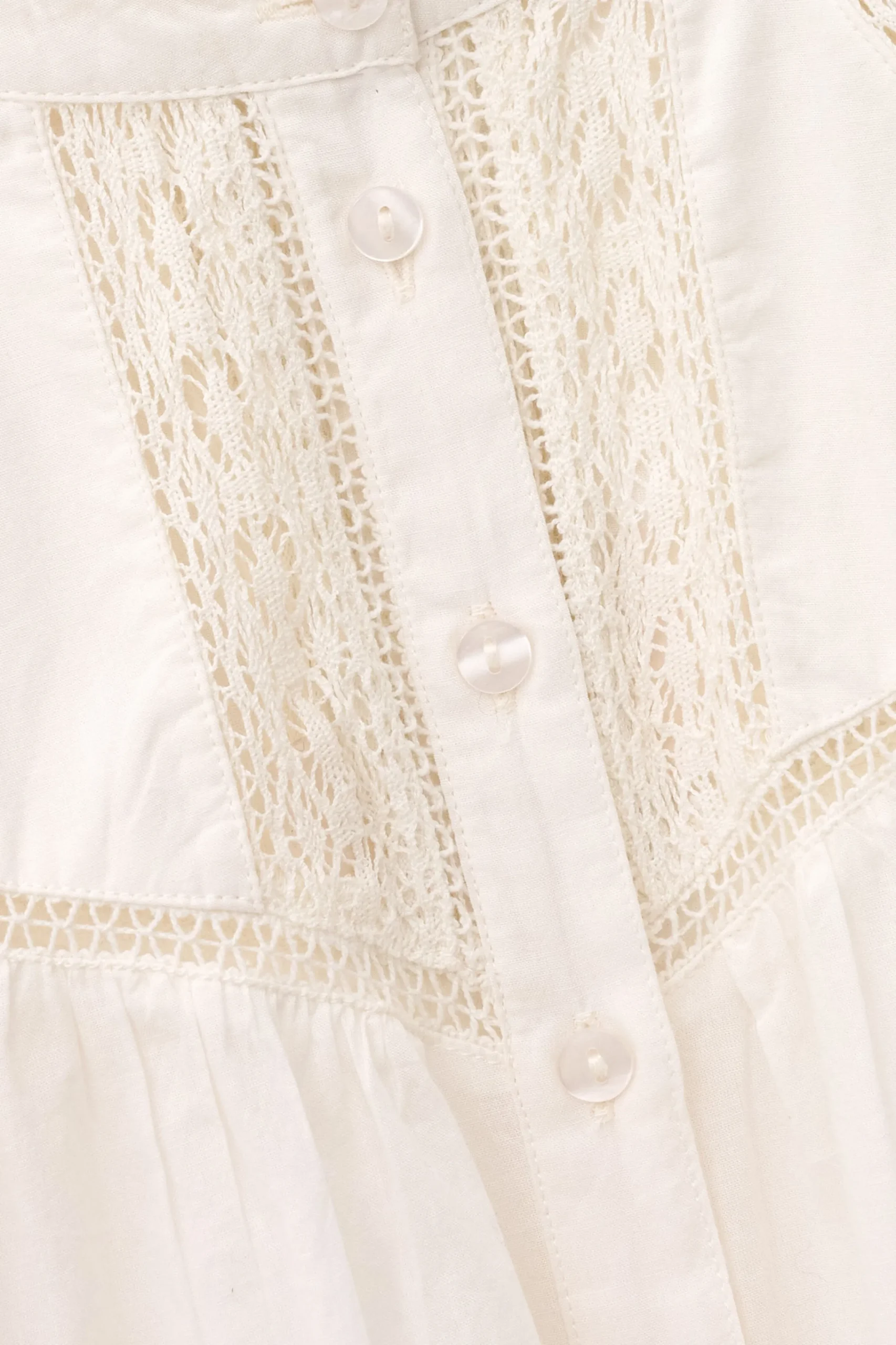 Ba&Sh NELLA chemise coton ECRU Online