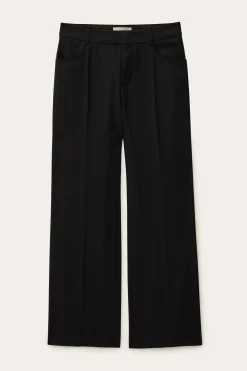 Ba&Sh NIVES pantalon bootcut laine BLEU Sale