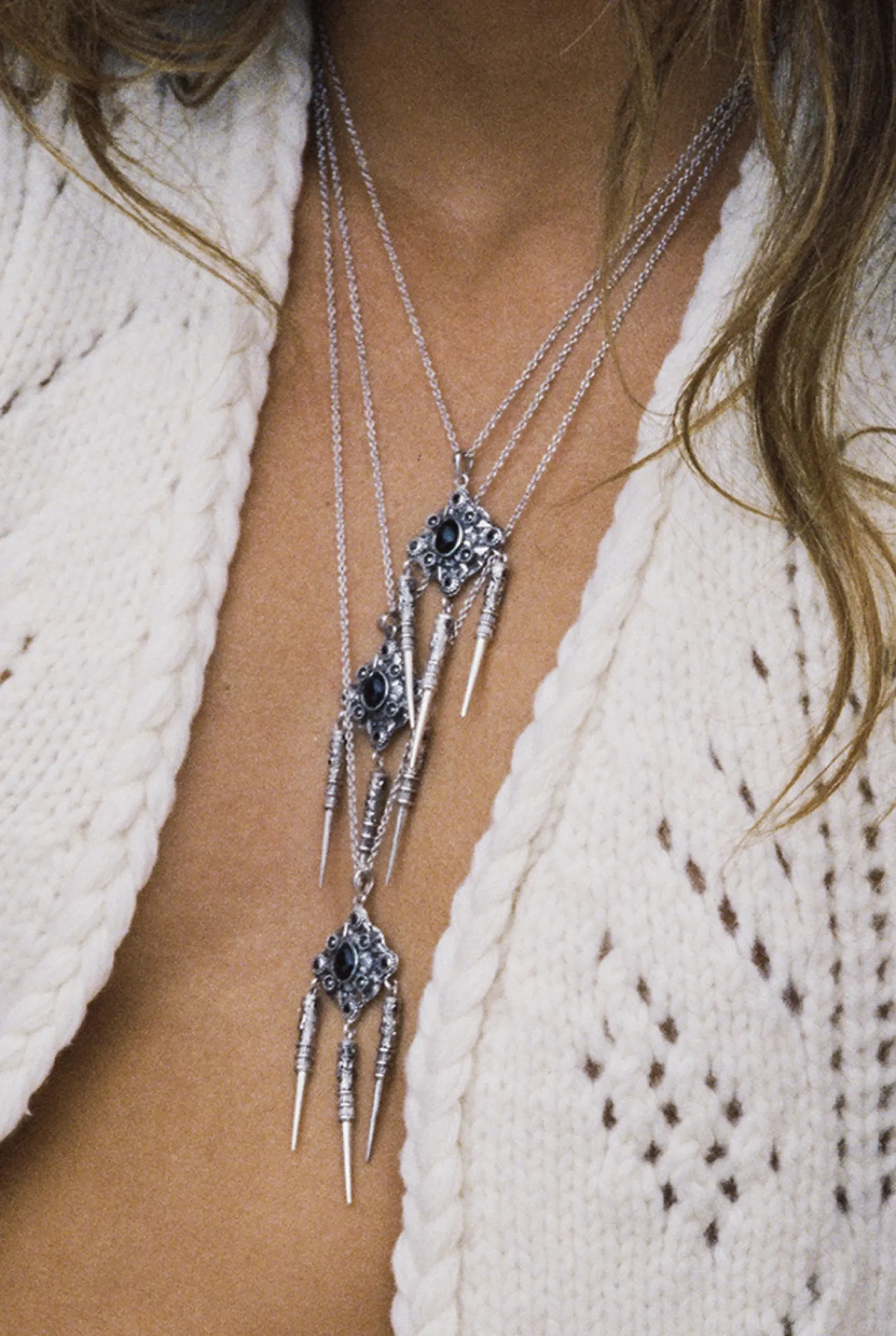 Ba&Sh NOOR collier style ethnique 195 € GRIS Online