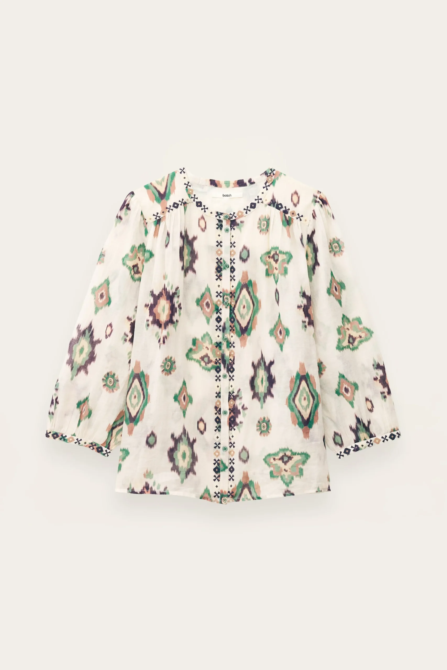 Ba&Sh ODELIE chemise imprimée ECRU Best