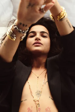 Ba&Sh OJAS collier avec pendentif DORE Clearance