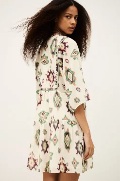 Ba&Sh OLALIE robe courte ECRU Clearance