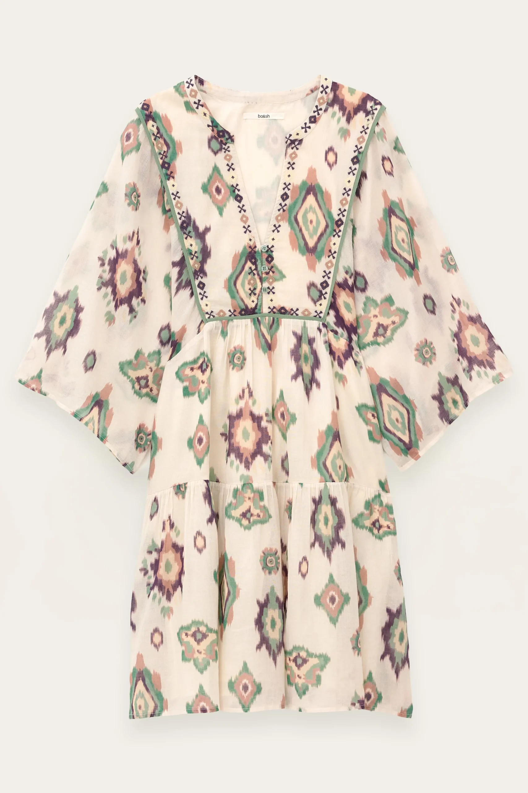 Ba&Sh OLALIE robe courte ECRU Clearance