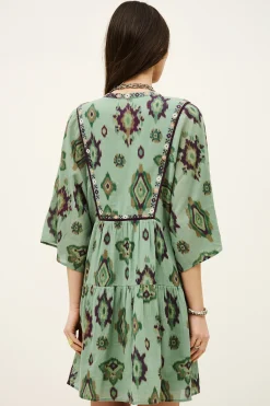 Ba&Sh OLALIE robe courte VERT Online