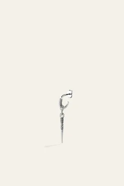 Ba&Sh OLIE boucle d'oreille GRIS Discount