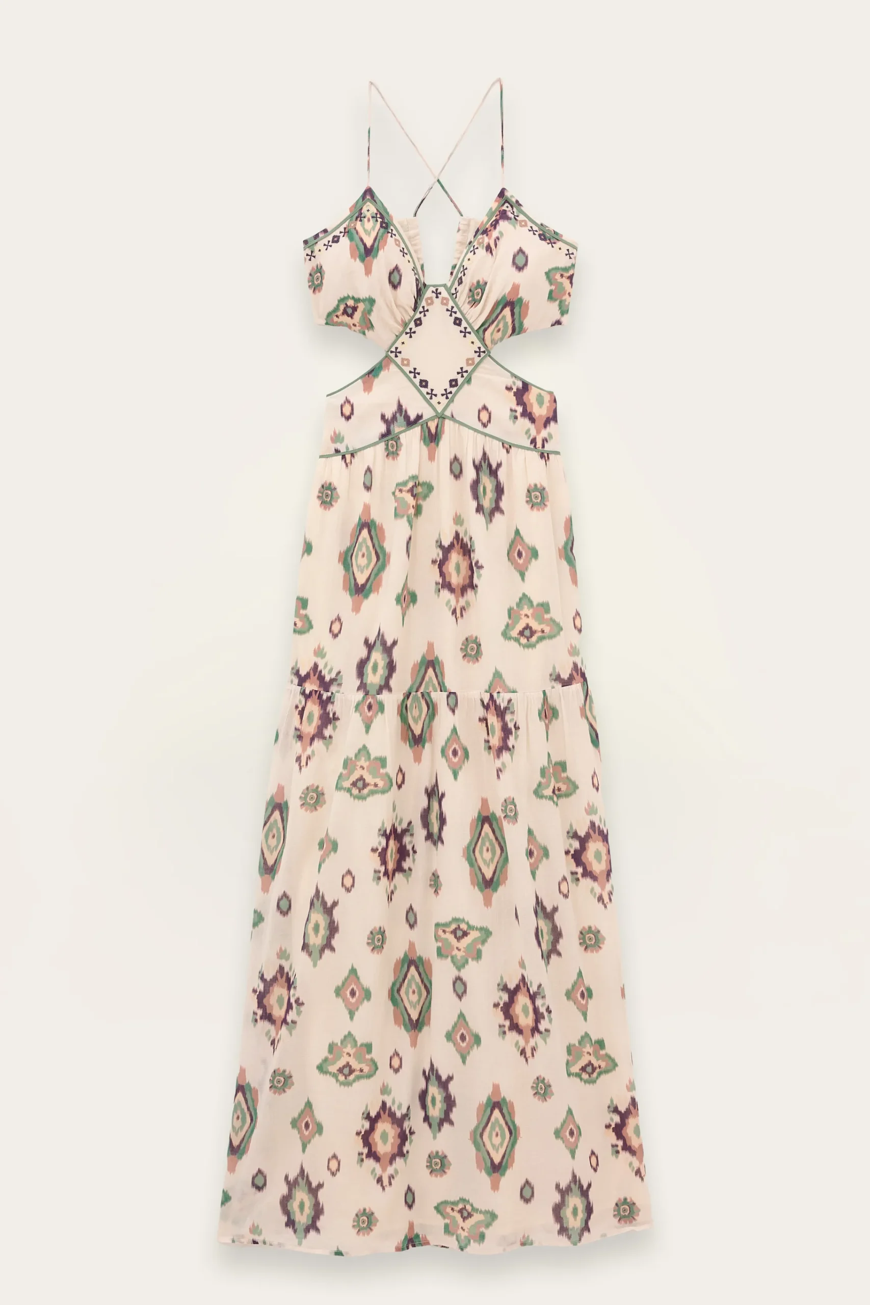 Ba&Sh OMELIA robe longue ECRU Sale