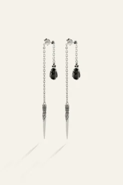 Ba&Sh OSKAR boucles d'oreilles pendentifs 130 € GRIS Online