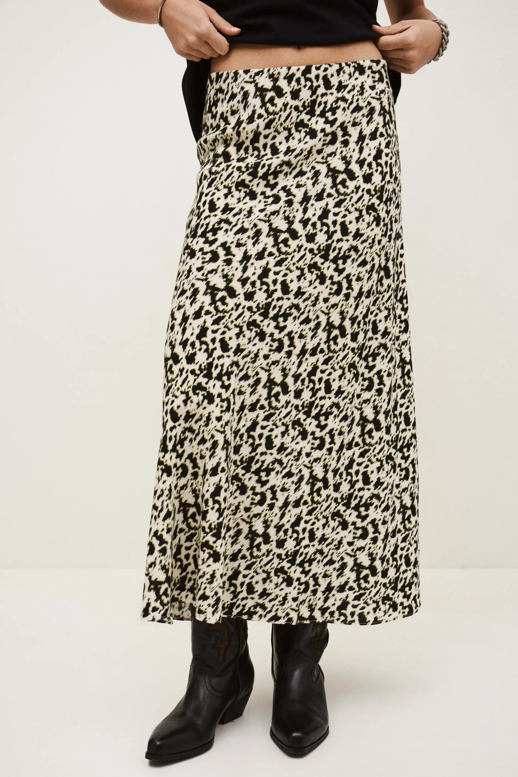 Ba&Sh PAENA jupe midi biais ECRU Outlet